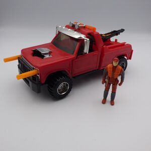 Kenner M.A.S.K. Wildcat Tow Truck Incomplete 1987 Buddie Clutch Hawks Nice